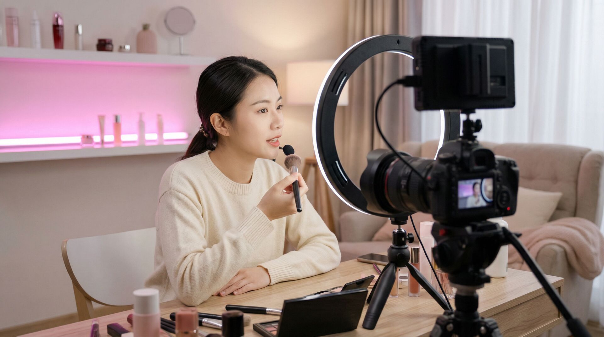 糖心vlog美妆教程视频